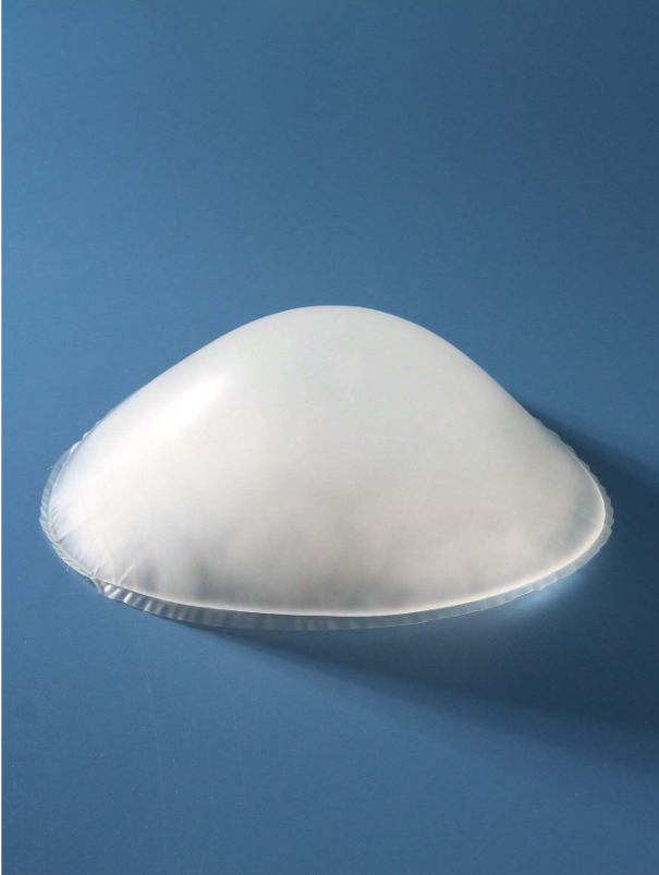 Protesis de silicona externa transparente  triangular talla E
